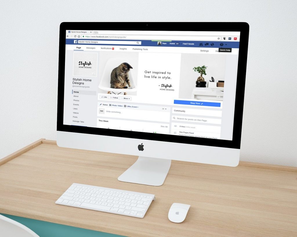 salesbuddy technology, web design, facebook, facebook page